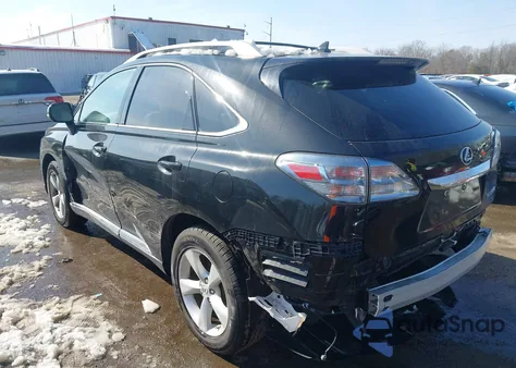2012 Lexus Rx 350 z USA, uszkodzony, nr VIN 2T2BK1BA6CC135617